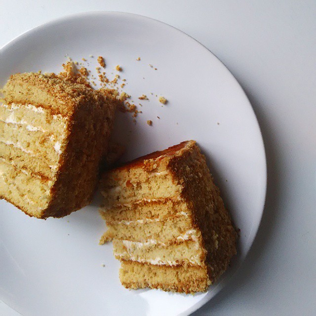 HONEY SPONGE BISCUIT