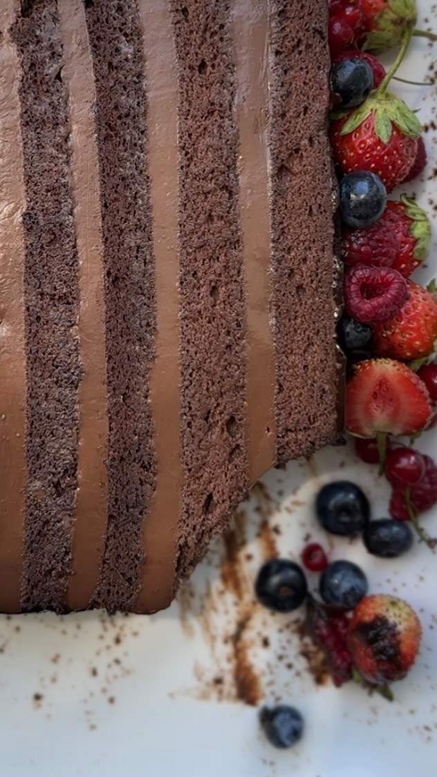 Irresistible Moist Chocolate Sponge Cake Recipe