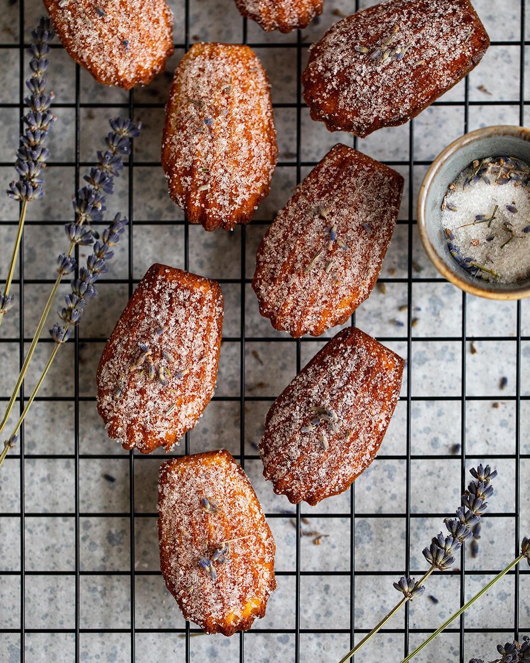 Lavender Madeleines