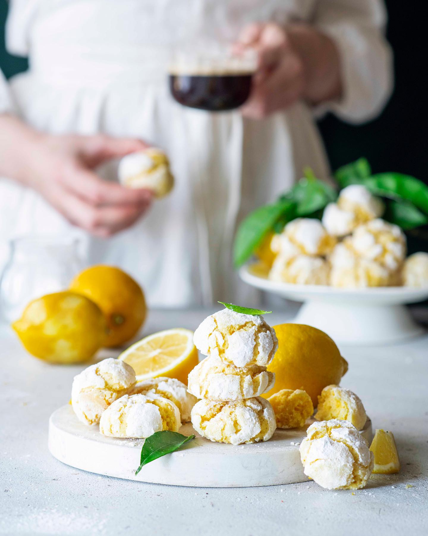 Lemon crincles