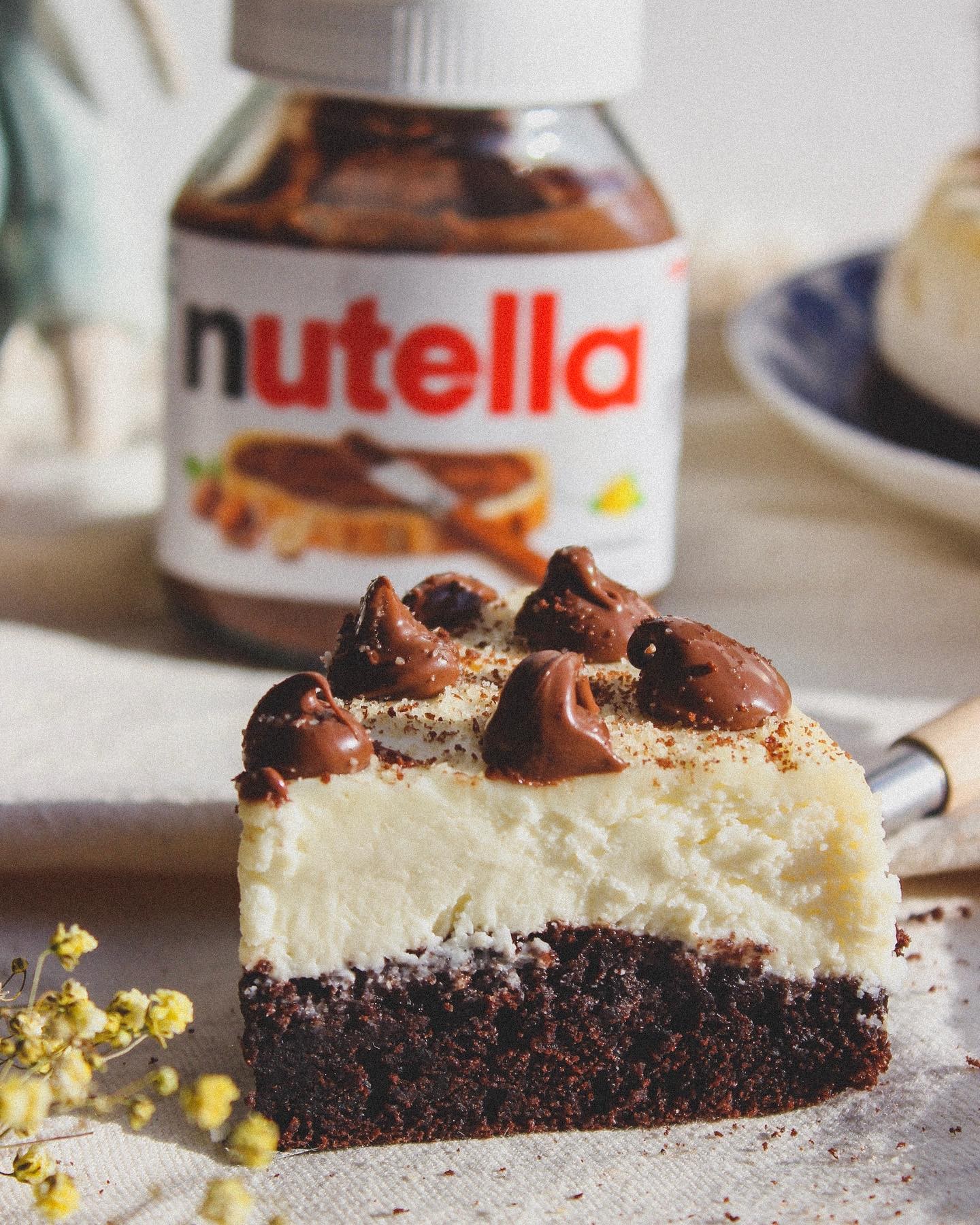 Nutella cheesecake