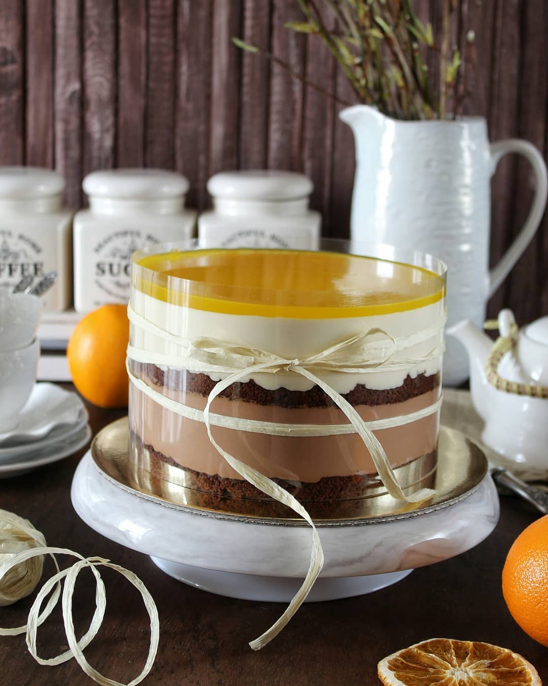 ORANGE MOUSSE CAKE