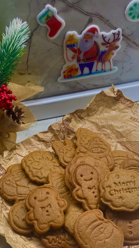 Deliciosos Biscoitos de Especiarias para o Natal