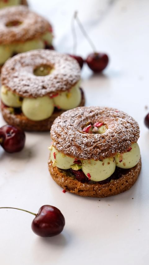 Cómo Hacer Ganache Montada de Pistacho