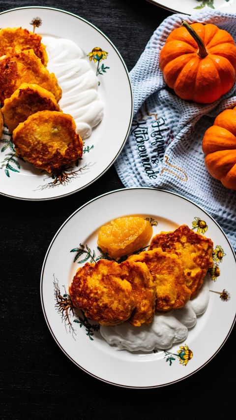 Deliciosos Pasteles de Calabaza y Plátano Sin Gluten