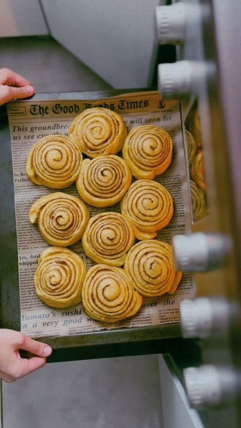 Pumpkin Spice Cinnamon Rolls with Cream Cheese Frosting