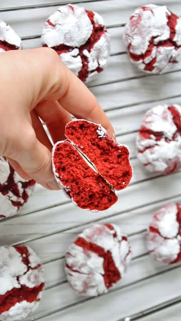 Red Velvet Marble Cookies Recipe