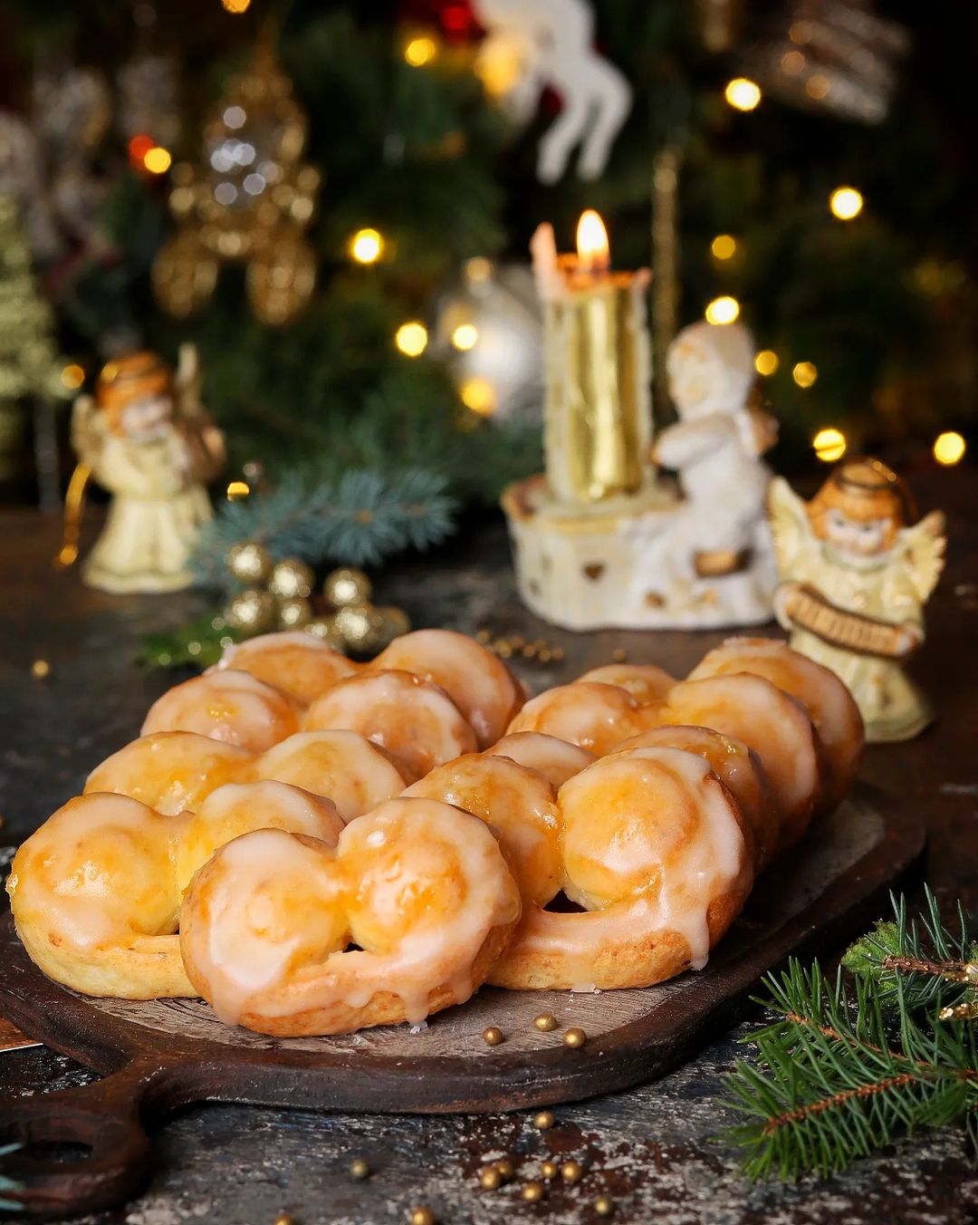 Schweinsohr (traditional german cookies)