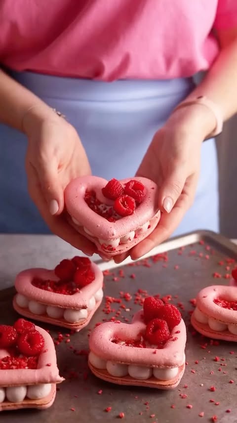 Strawberry Coconut Ganache for Macarons